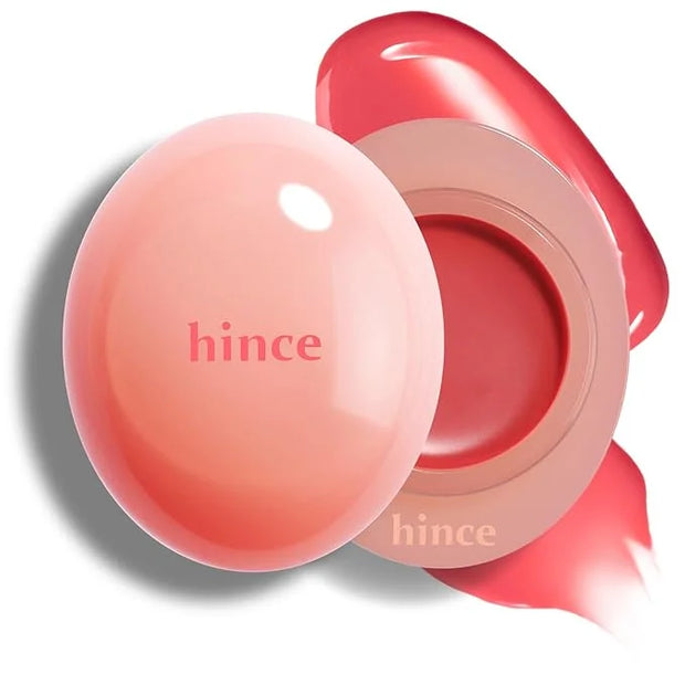HINCE Raw Glow Dewy Ball - Tinted Lip Balm, Jelly Gloss Glow, Shine and Hydration, Lip & Blush Multiuse, Vegan, 0.12 oz. (...