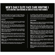 Brickell Men's Daily Elite Face Care Routine I, Toner, Gel Facial Wash, Face Scrub, Anti-Aging Night Cream, Eye Cream, Cha...