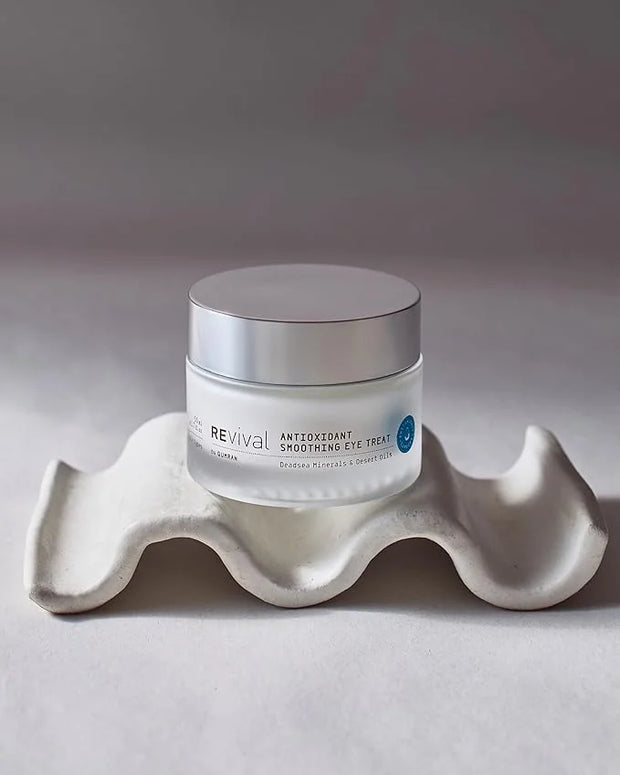 REvival Antioxidant Soothing Eye Treatment - Anti-Aging, Hydrating & Smoothing Fine Lines - Eye Moisturizer with Argan, Jo...