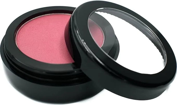 Tulip Deep with Tints of Coral Red Purple Magenta Blush Pressed Cheek Blush Color Contour Powder, Talc & Paraben Free, 4 G...