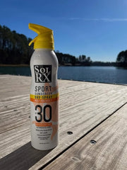 SolRX SPORT SPRAY SPF 30 Sunscreen Spray SPF30, Fragrance Free, Reef Safe Sunscreen, Broad Spectrum Sunscreen for Face and...