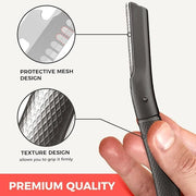 ZOMCHI Eyebrow Razor, Face Razors for Women&Men, Eyebrow Trimmer Shaper with Precision Cover,Facial Shaver with 6 Blades (...