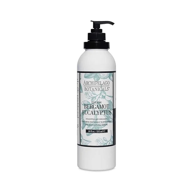 Archipelago Botanicals Bergamot Eucalyptus Lotion, Hydrating Lotion for Rejuvenated and Smooth Skin, Scented Body Lotion M...