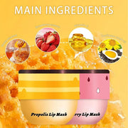 2 Pcs Bee Lip Balm Honey