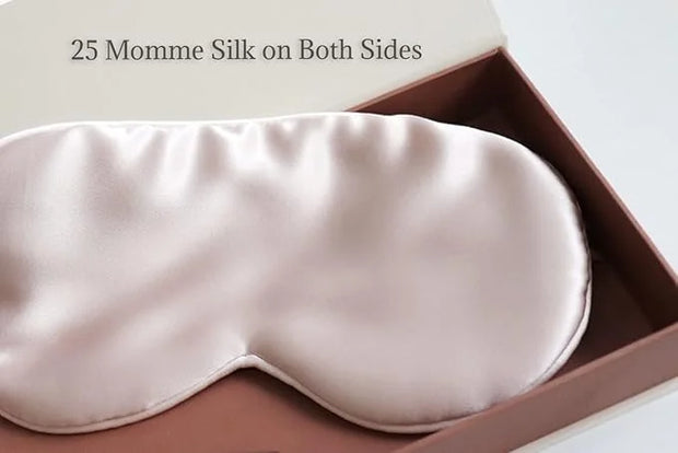 Silk Eye Mask for Sleeping (Rose Water) - Product Image