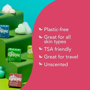 Ethique Unscented Gift Set- Face Cleanser, Body Cleanser & Deodorant, Gifts for women - Plastic-Free, Vegan, Cruelty-Free,...