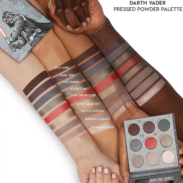 ColourPop x Star Wars Makeup Palette - Shadow Palette with Matte, Metallic, Matte Sparkle & Glitter Finishes - High-Pigmen...