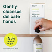 ATTITUDE Body Wash for Sensitive Skin, EWG Verified Shower Gel, Soothing Oat, Dermatologically Tested, Plant and Mineral-B...