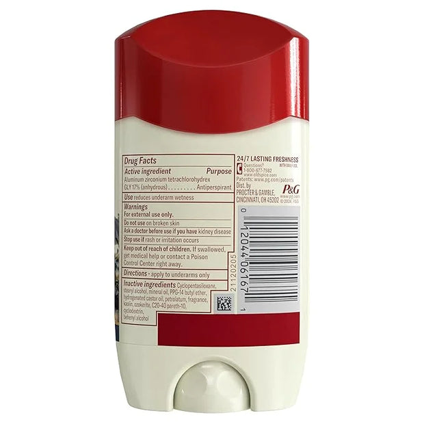 Old Spice Dry Feel Antiperspirant Deodorant for Men, 24/7 Long Lasting Freshness, 24/7 Lasting Sweat & Odor Protection, Ge...