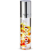 Blossom Roll on Lip Gloss, Scented Clear High Shine Moisturizing Lip Oil, Non Sticky, Infused with Real Flowers, Made in U...