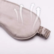 Silk Sleep Mask Light Blocking Luxury 100% Mulberry 19mm Silk Eye Mask Eye Cover Blindfold Ultra Soft Light & Comfy Anti A...