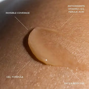 Sonrei Sea Clearly Premium SPF 50 Clear Face and Body Organoshield Sunscreen Gel | UVA, UVB & Antioxidant Enriched, Water ...