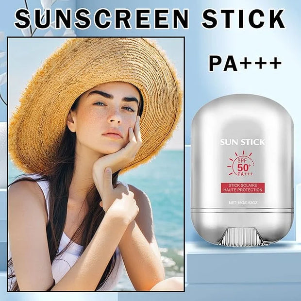 NVLEPTAP Sun Stick SPF50 Sun Stick Pro Protector Solar En Barra Sunscreen Stick for Face Body Refreshing Non Greasy Sun St...