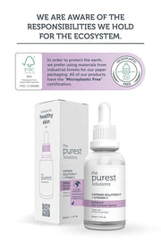 The Purest Solutions Radiance Eye Contour Serum (Caffeine Solutions 5% + Vitamin C) - Bright & Rested Appearance - Skin To...