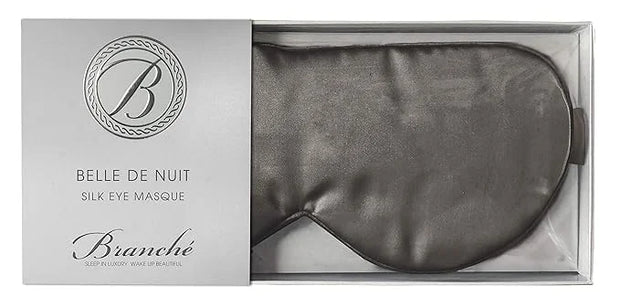 Branche Beauty Belle De Nuit Sleep Mask - Silk Eye Mask 6A Silk 22 Momme Eye Cover Sleepover Shade Blindfold Mask for Luxu...