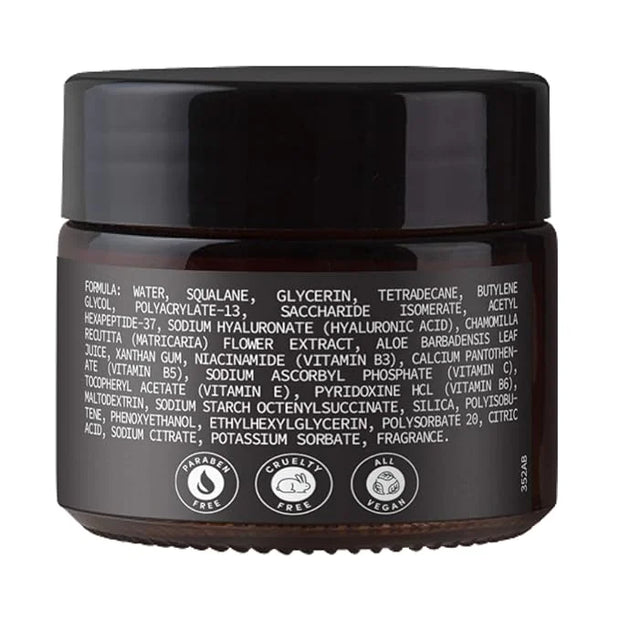 Vegan Face Moisturizer with Hyaluronic Acid, Aloe Vera and Niacinamide | 2 ounce | Cruelty Free, Paraben Free, Natural Ing...