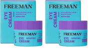 Freeman Restorative Moisturizing & Depuffing Eye Cream + Overnight Leave-On Treatment, For Dull & Tired Eyes, Brightens Un...
