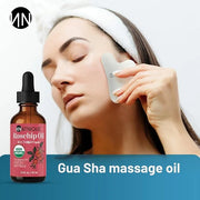 Rosehip Seed Oil Organic 1oz, USDA Certified, 100% Pure Rosehip Oil for Face, Hair & Skin. Cold Pressed Natural Moisturize...