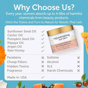 USDA Organic Eye Moisturizer Cream - Rejuvenating and Nourishing Age Defying Balm - Natural Ingredients for Sensitive Skin...