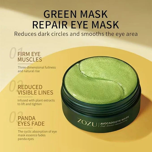 Hyaluronic Acid Eye Patch (Removes Dark Circles, Eye Bags, Eye Care, Wrinkles, Puffy Eyes, Skin Cushioning) - Anti-Aging M...