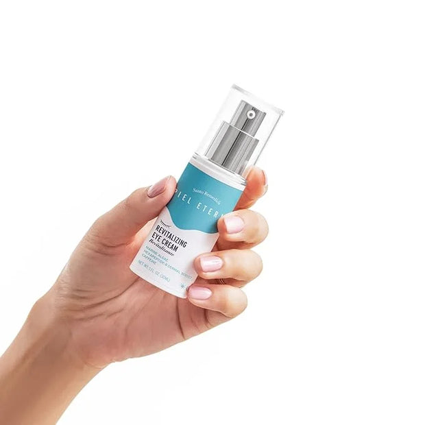 Santo Remedio, Piel Eterna, Revitalizing Eye Cream, Illuminating Eye Cream, Helps Reduce Dark Circles, Contains Marina Alg...