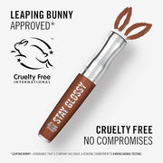 Rimmel London Stay Glossy, 455 Penny To My Name, Lip Gloss, Non-Sticky, Color and Shine, Up To 6-Hour Wear, Precise Applic...