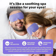 16 Packs Steam Eye Mask, Self Heating Warm Compress for Dry Eyes, Disposable Heated Eye Mask for Sleep, Spa, Travel Essent...