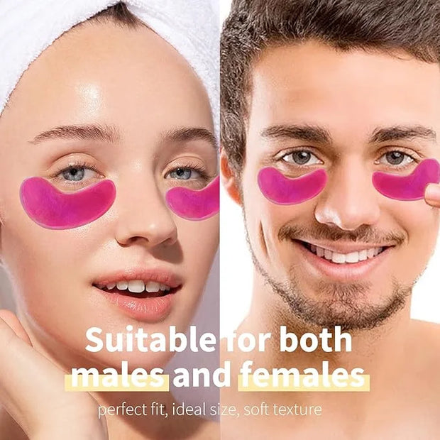 MOND'SUB Premium Under Eye Patches, Gel Eye Patches Hydrating & Refresh for Puffy Eyes, Under Eye Bags & Dark Circles, Nat...