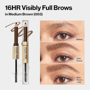 Revlon ColorStay Brow Fantasy, All In One Eyebrow Powder Pencil with Shaping Clear Gel, Gel Infused with Panthenol, Smudge...