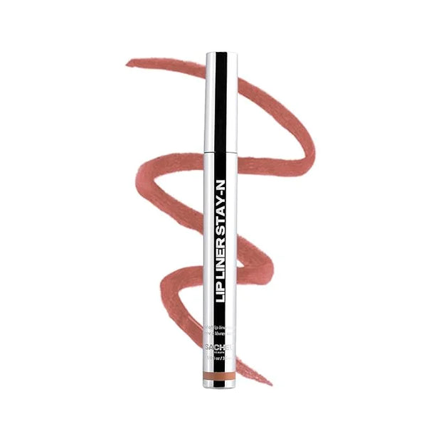 Sacheu Lip Liner Stay-N Peel Off Lip Stain — Long Lasting Matte Lip Tattoo Transfer Proof Lipstain Infused with Hyaluronic...