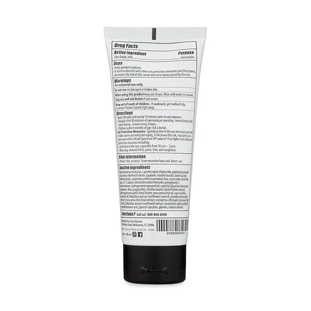 Zoey Naturals SPF 50+ Sunscreen for Babies & Children - Water-Resistant, Reef-Safe, Non-Nano Zinc Oxide, for Sensitive Ski...