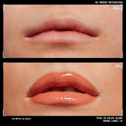 NYX PROFESSIONAL MAKEUP This Is Milky Gloss, Lip Gloss with 12 Hour Hydration, Vegan - Mango Lassi (Orange Cream) - Produc...