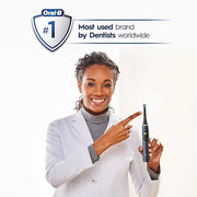 Oral-B iO Series 8 Electric Toothbrush with 2 Replacement Brush Heads, Violet Ametrine - Product Image