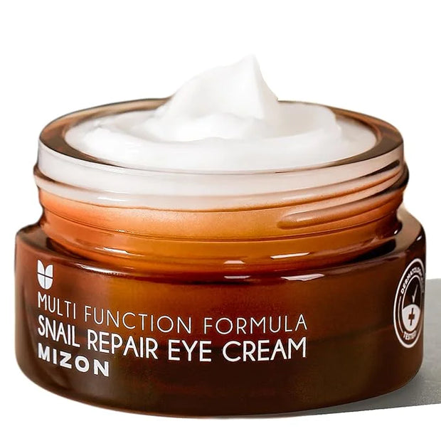 MIZON Snail Line Snail Repair Eye Cream, natural treatment, wrinkle treatment, fine line, hydrating, healthy skin, Korean ...