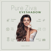 Sun Drenched Cinnamon Chocolate Brown Bronze Almond Gold Shimmer Pressed Powder Single Eyeshadow; Talc, Paraben & Cruelty ...