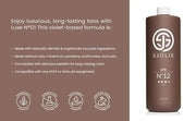 SJOLIE Spray Tan Solution - Luxe 12 - Violet Based Dark Blend | Sunless Tanning Solution for Deep, Dark Bronze Finish, All...