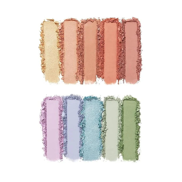 e.l.f. Perfect 10 Eyeshadow Palette, Ten Ultra-Pigmented Bright & Colorful Shades, Blendable Formula, Vegan & Cruelty-Free...