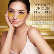 Hydrogel Eye Patches for Dark Circles, Puffy Eyes & Wrinkles - Collagen & Hyaluronic Acid Infused Under Eye Masks, Hydrati...