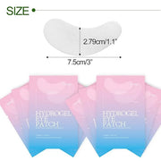 110 Pairs C. ARTIST 100% Natural Eyelash Extension Under Eye Gel Pads patches kit Collagen Aloe Vera Hydrogel Eye Patches ...