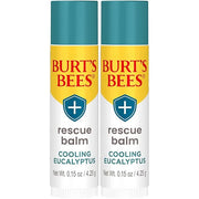 Burt's Bees 100% Natural Origin Rescue Lip Balm With Beeswax and Antioxidant-Rich Turmeric Promotes Healing Of Extremely D...