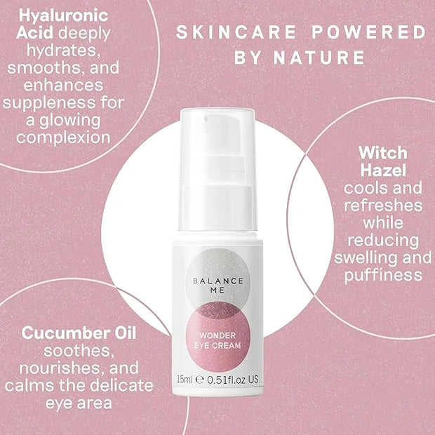 Balance Me Gift Set Renew + Revitalise Vitamin C Repair Serum, Wonder Eye Cream, 2 award winning products, Renew and Revit...
