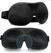 Sleep Mask Invisible Alar Deep Orbit 3D Eye Mask Ultra Lightweight & Comfortable Sleeping Mask for Travel, Nap, Shift Work...