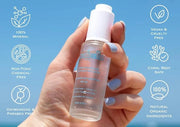 Natural Mineral & Invisible Moisturizing Sunscreen Serum with SPF 50 Lightweight Non-Greasy Zero Skin Burden Sunblock with...