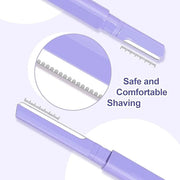 Dermaplane Razor for Women Face & Eyebrow - Dermaplaning Tool for Peach Fuzz Facial Hair Removal,High Precision Blade for ...