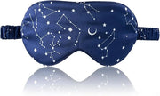 THXSILK Sleep Mask 100% 19 Momme Pure Mulberry Silk Super Smooth Cooling Decorative Sleep Eye Mask Blackout Eye Cover with...