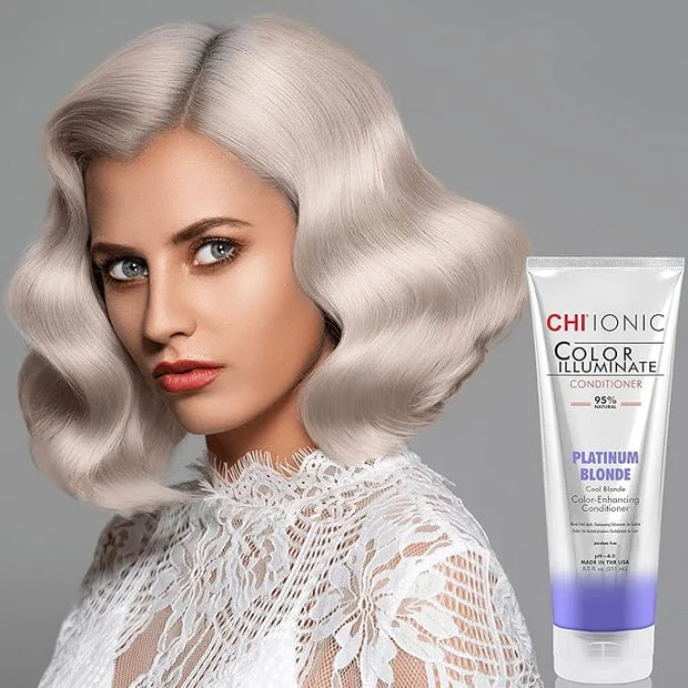 CHI Color Illuminate Conditioner, Helps Maintain Fresh Color In Natural & Color-Treated Hair, Sulfate, Paraben, & Cruelty-...