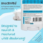 MONA Brands UNSCENTED All Natural Deodorant for Kids | Safe for Kids, Preteens, Teens, Boys and Girls | Baking Soda Free, ...
