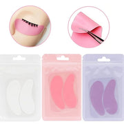 3 Pairs Silicone Reusable Eye Patches Eye Wrinkle Patches Under Eye Patches Mask for Plump Fine Lines & Wrinkles (Pink+Whi...