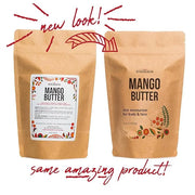 Raw Mango Butter - 100% Natural Skin and Hair Moisturizer - Use with Shea in DIY Whipped Body Butter, Mango Body Lotion, L...