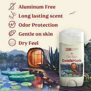 Old Spice GentleMan's Aluminum Free Dry Feel Deodorant for Men, 24/7 Lasting Freshness, Gentle on Skin with Skin Condition...